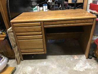 Oak desk