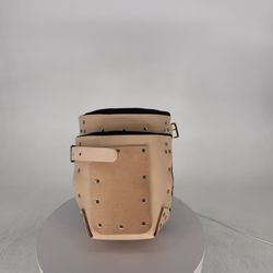 R&J LEATHERCRAFT Knee Pads, Top Grain Leather w/ Felt Double Pad, Leather Sole, 1" Leather Strap - 309X-1L