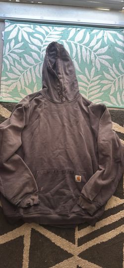 Vintage Carhartt Hoodie XL Distressed Faded Black