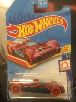 Hot Wheels Track Stars 1/5 (2020) Red Retro-Active Toy Car 29/250