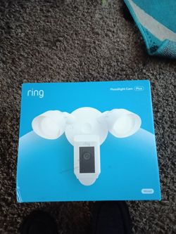White ring camera