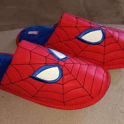 Spider-Man Slippers Mens 13 