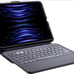ZAGG Pro Keys 2 iPad Pro 11" (M5)/ (M4) Keyboard Case - Wireless Keyboard & Detachable Folio Case, Laptop-Style Keys, Multi-Pairing Bluetooth, 6.6 ft 