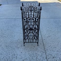 Wrought Iron Wine Rack