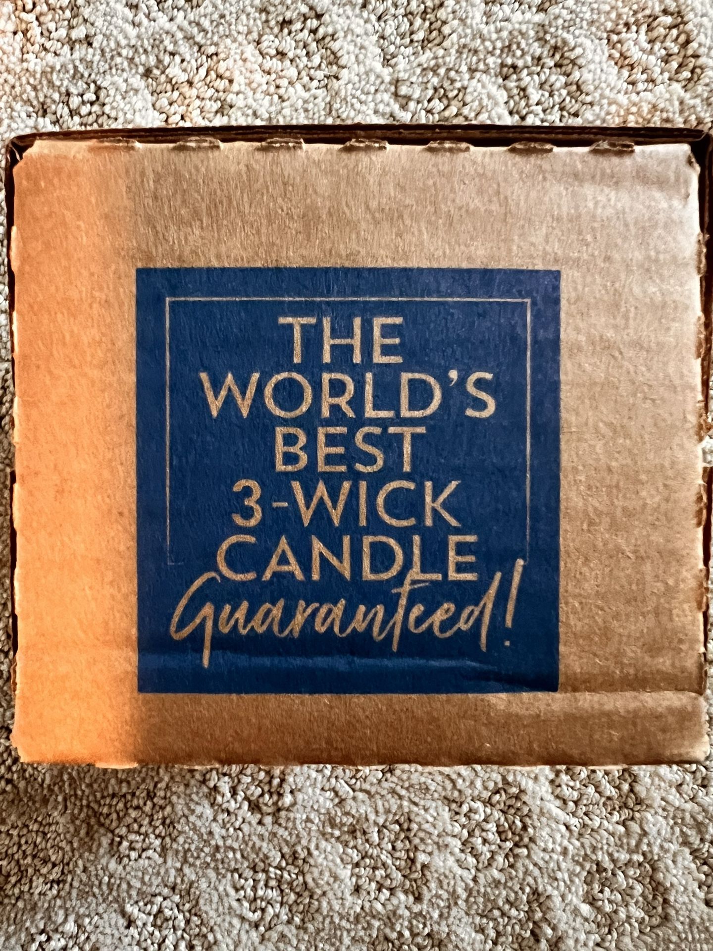 Three Wick Candle