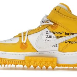 Nike Air Force 1 Mid SP
Off-White Varsity Maize
