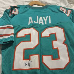 Jay ajayi vintage signed jersey