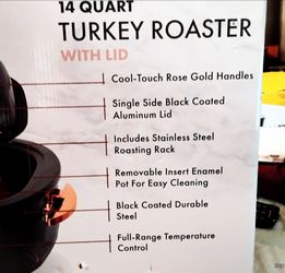 14 Qt Turkey Roaster