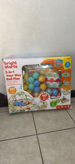 Bright Starts 5-in-1 Your Way Ball Play Activity Gym / Ball Pit