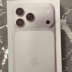 iPhone 17 Pro Max 512gb Silver