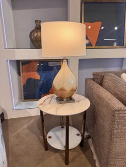 Brand New Lamp + Table