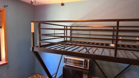 Bunk bed desk combo