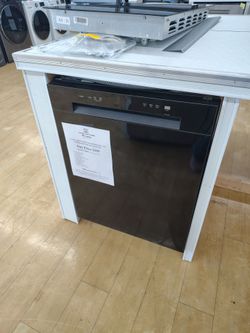 $389 LG black dishwasher with stainless steel tub