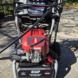 I POWER 2000 PSI ELECTRIC PRESSURE WASHER.