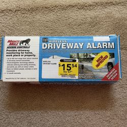 Alarm For Driveway Parking