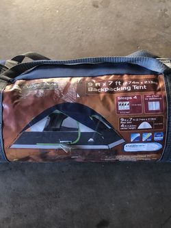 Backpacking tent