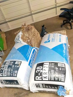 R-38 unfaced insulation