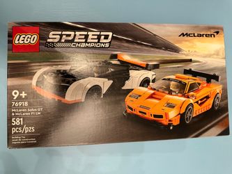 Brand New LEGO Speed Champions McLaren Solus GT & F1 LM (76918)