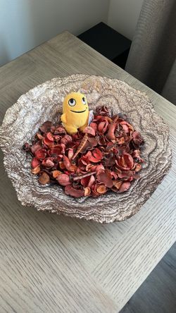 Decorative tray for side table