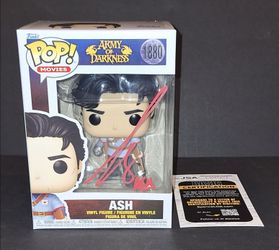 🔥 Bruce Campbell autographed Funko Ash Army of Darkness JSA COA 🔥