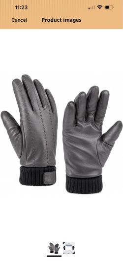 Men’s leather gloves