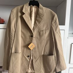 🧥 NWT J. Ferrar Men’s Sport Coat / Blazer – Beige