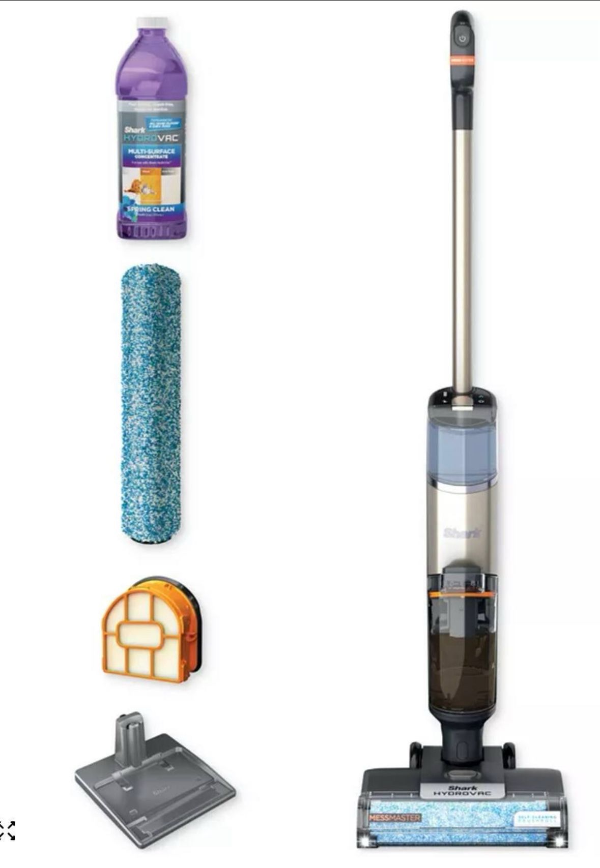 Cordless 3-in-1 Vacuum, Mop and Self-Cleaning System