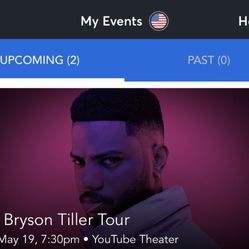 4 Bryson Tiller Concert Tickets For Sale | May 19