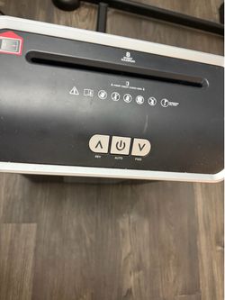 Ativa 8-Sheet shredder Handle