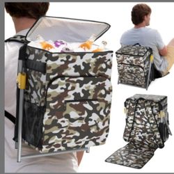 Cooler Backpack With Seat