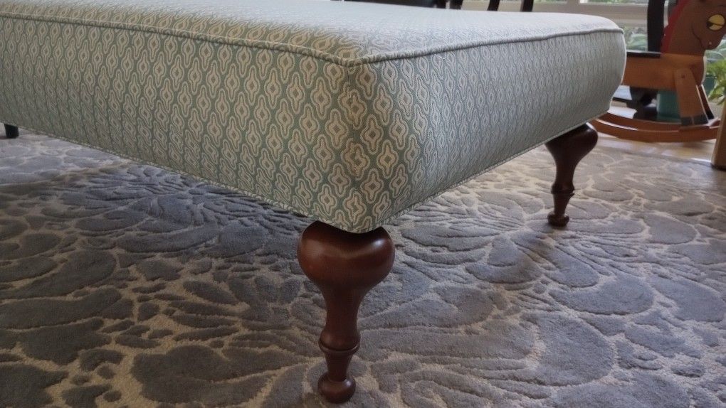 Ottoman - 3 X 4, With Extra Slip Cover