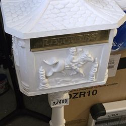 White Mail Box