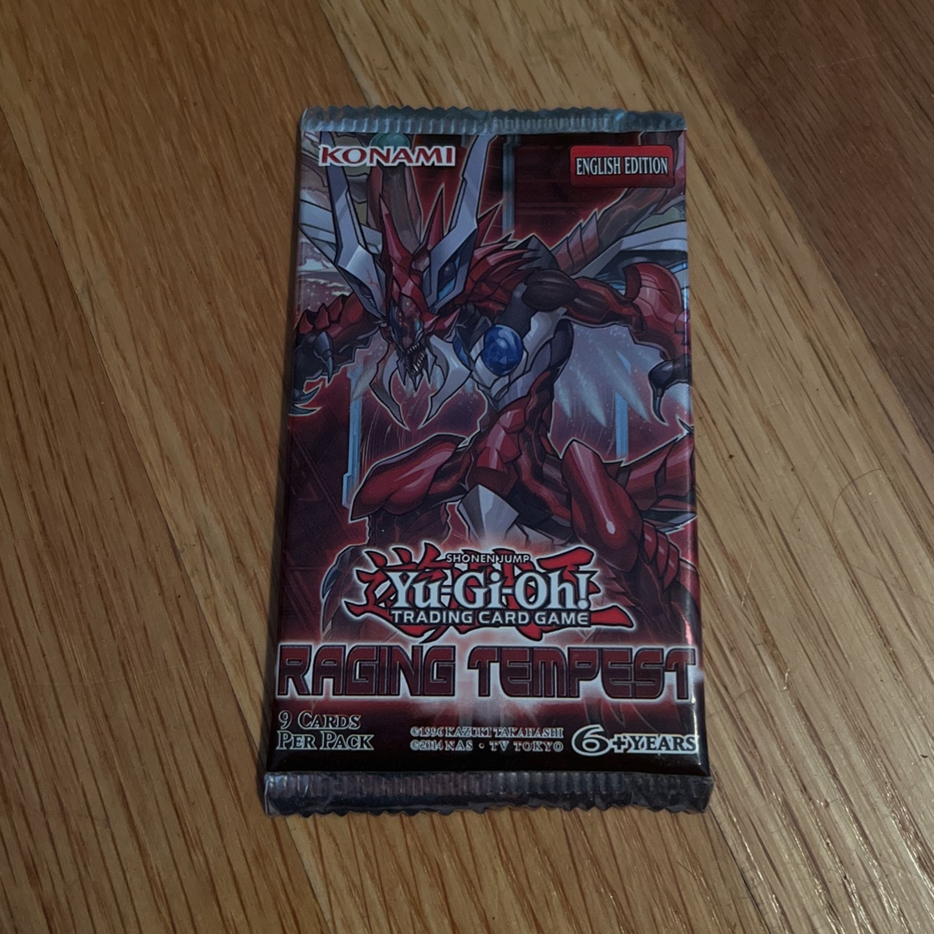 Yugioh Raging Tempest Booster (1 Pack)