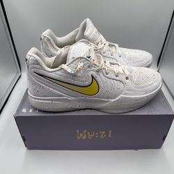 Nike Ja 1 White Multi-Color Speckle – Size 12 – NEW (Box No Lid)