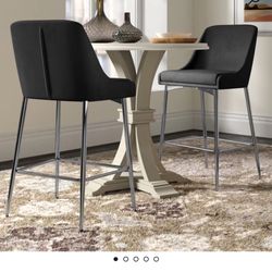 Bar Stools (2) Ellenberger 27.5 Inch