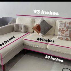 L shaped sectional sofa 