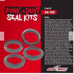 Fork and dust seal kit ,,from all balls racing