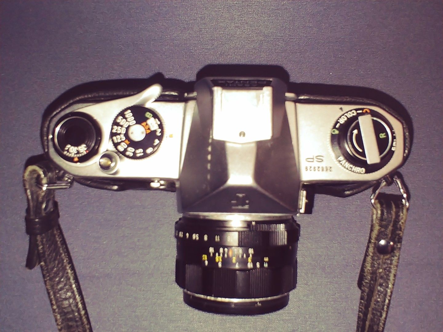 PENTAX SPOTMATIC SP Film SLR Camera with Super-Takumar 50mm F1.4 Lens