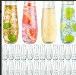 Champagne flutes/glasses