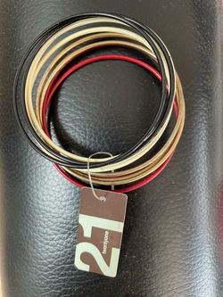Forever 21 Multicolor Bangle Bracelet Set