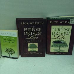 4 Pre-owned Books By Rick Warren