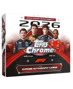 2026 Topps Chrome Formula 1 Mega Box