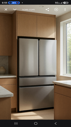 2026 GE Bru Refrigerator - New Condition, 25-30 cu ft - Phoenix, AZ