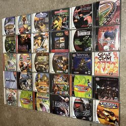 Sega Dreamcast Video Game Lot Games Collection