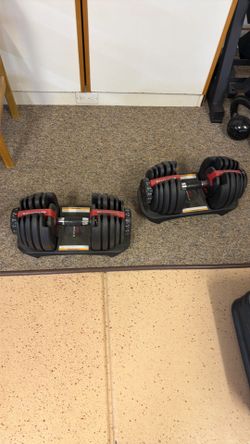 BowFlex SelectTech 52.5 dumbbells (pair)