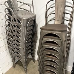 Industrial Rustic Style Chairs $5 Each