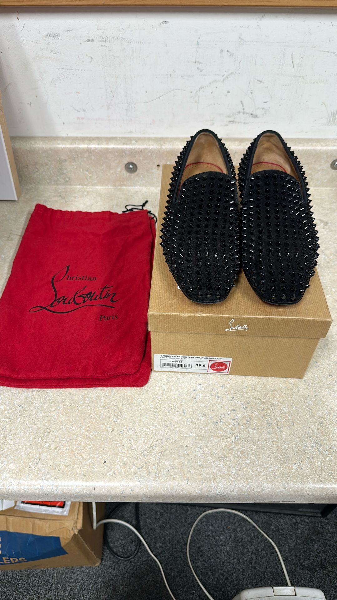 Louboutin Dandelion Spike Flat Size Men’s 39.5 (6.5-7 USA)