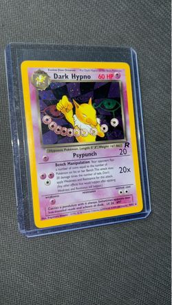 Pokemon Cards Team Rockets Dark Hypno Holo