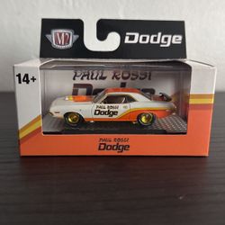 M2 Dodge Challenger Chase Gold, wheels diecast