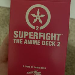 Super Fight The Anime Deck 2 Card Game